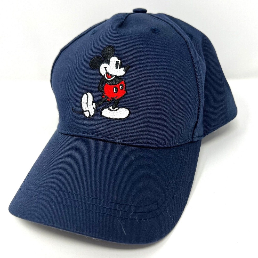 Mickey Mouse Hat Navy Blue Relaxed-fit Dad Cap Disneyland Resort Men/Women Adult